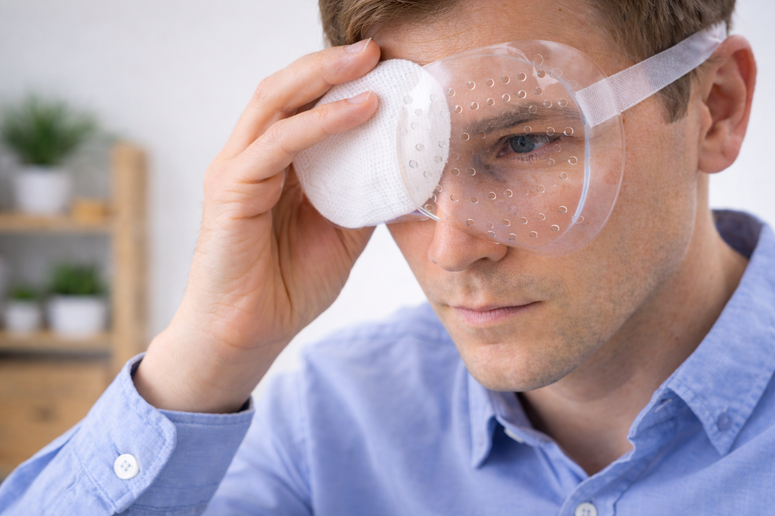 Cuidados após a cirurgia refrativa