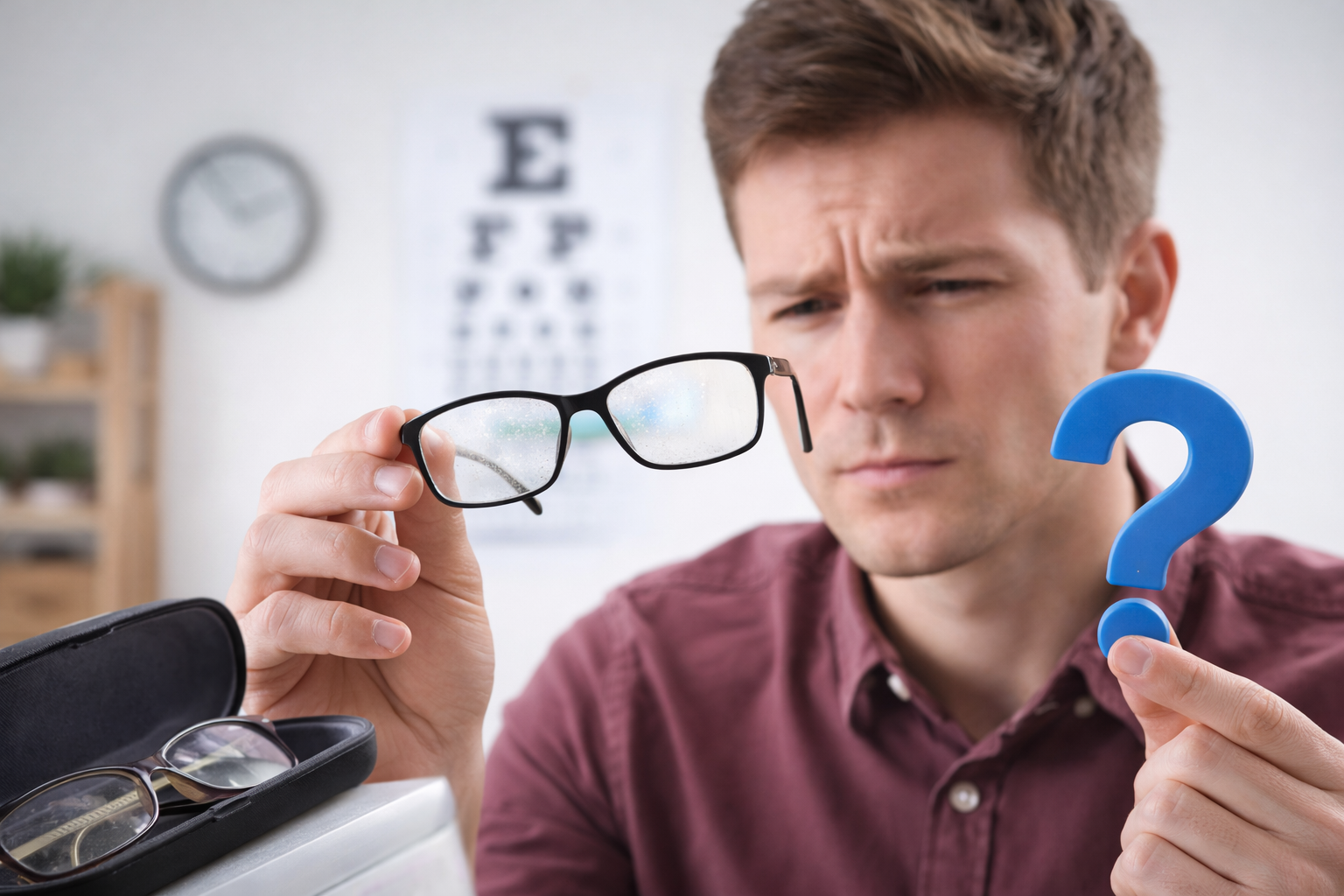 Quando trocar os óculos?