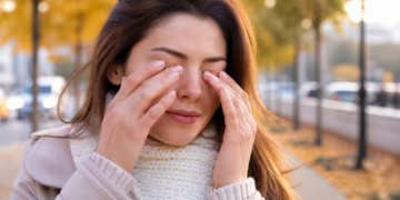 Cuidados essenciais com os olhos no outono