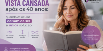 Vista cansada após os 40 anos: quando os óculos deixam de ser a única solução?