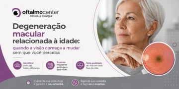Degeneração macular relacionada à idade: quando a visão começa a mudar sem que você perceba